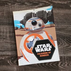 Star Wars Coloring By Numbers Book